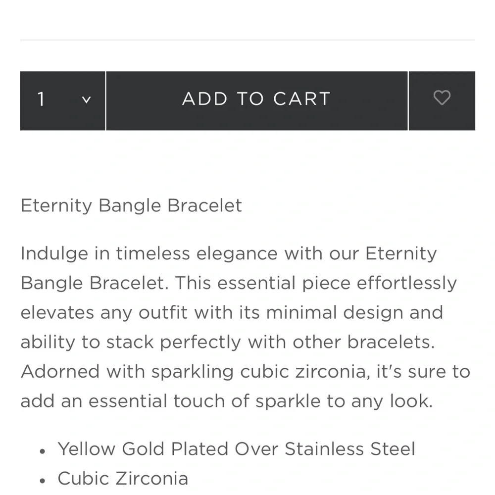 Jennifer Miller yellow gold stacking bracelet NIB